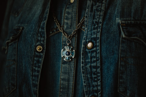 Silver Cross Necklace