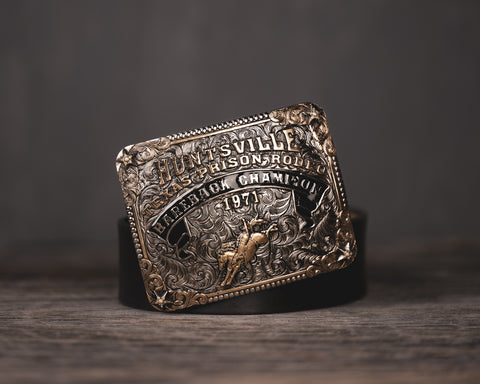 Prison Rodeo Belt Buckle