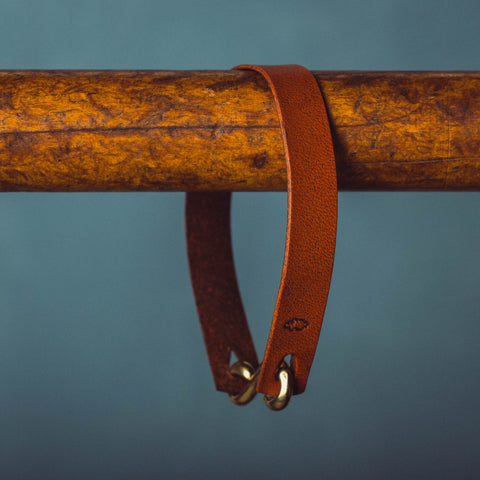Pavones Leather Bracelet