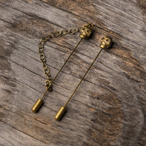 Brass Voodoo Hat Pin
