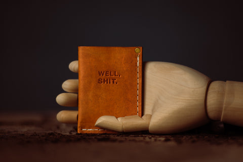 Well, Shit Card Holder