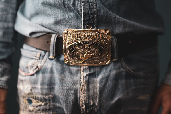 Prison Rodeo Belt Buckle