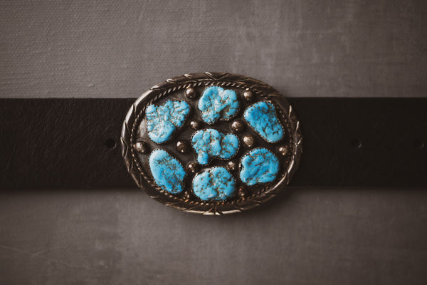 Vintage Navajo Belt Buckle