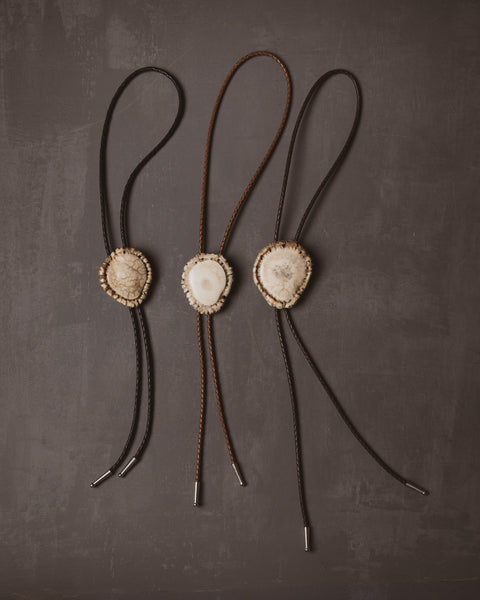 Elk Antler Bolos