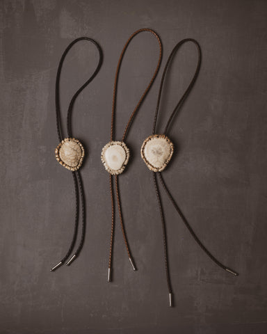 Elk Antler Bolos
