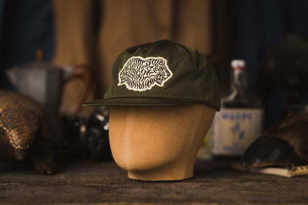 Two Tigers Satin Cap