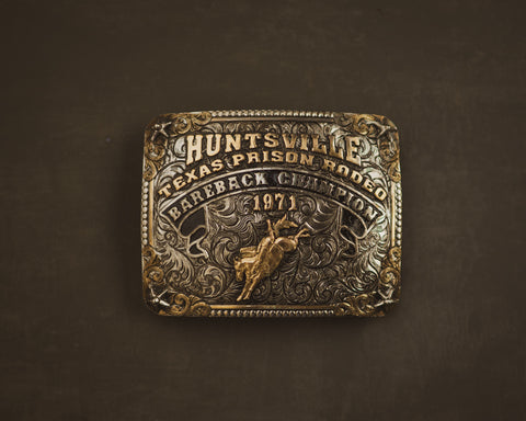 Prison Rodeo Belt Buckle