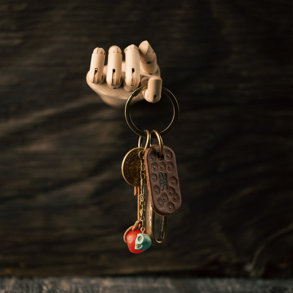 Gypsy Moth Key Chain