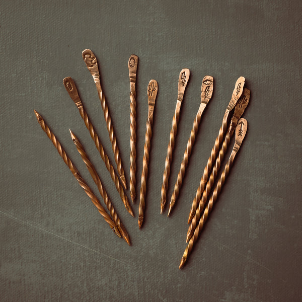 Copper Cowboy Toothpick