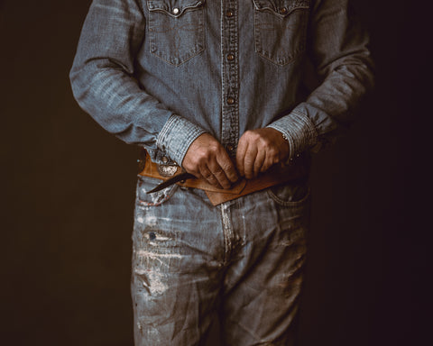 Vintage Silver Concho Belt
