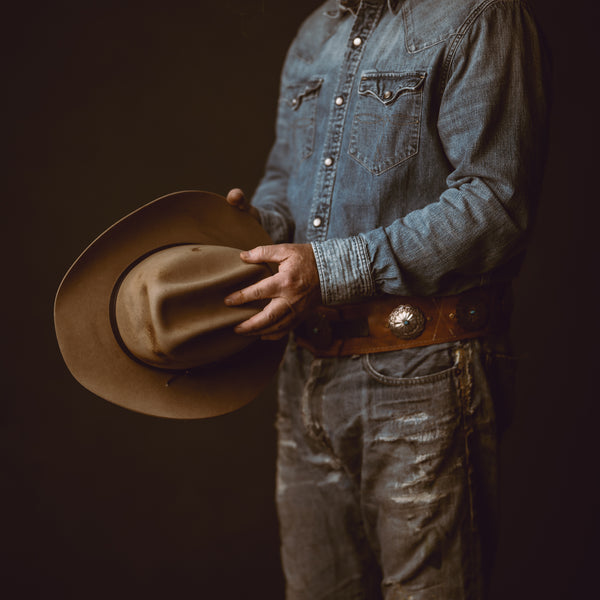 Vintage Silver Concho Belt