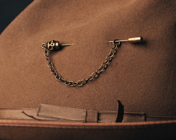Brass Voodoo Hat Pin